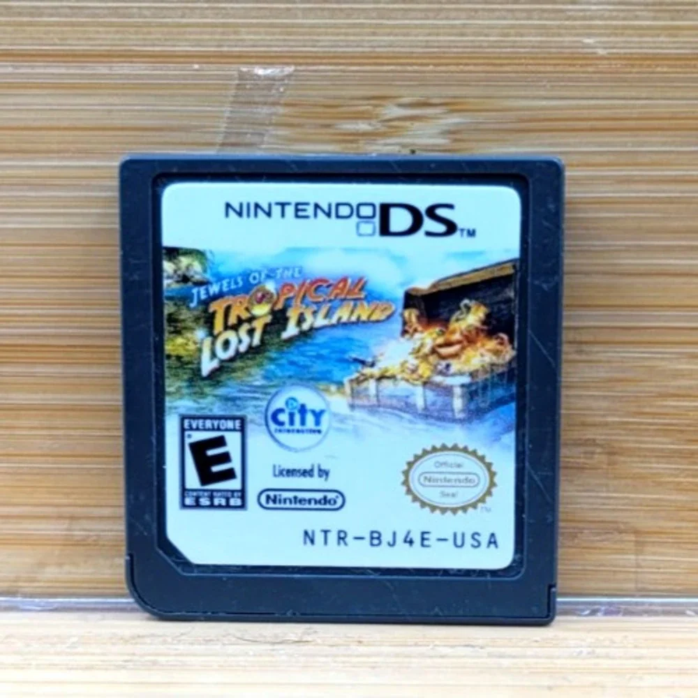 JEWEL OF THE TROPICAL LOST ISLAND DS GAME‎ NINTENDO DS CARTRIDGE ONLY